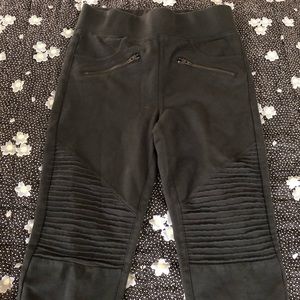 army green moto leggings from american eagle